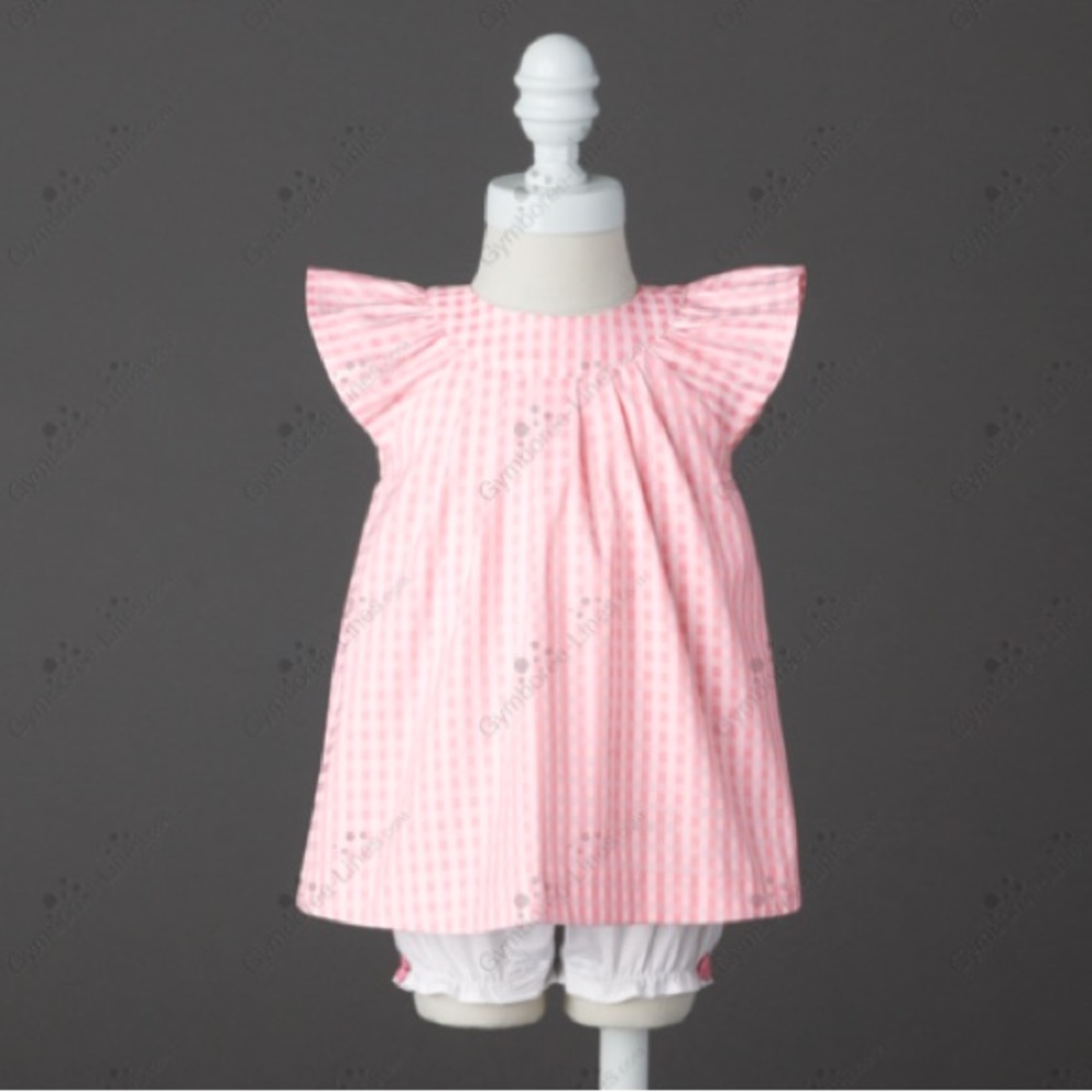 Janie and Jack Baby Girl Gingham Romper